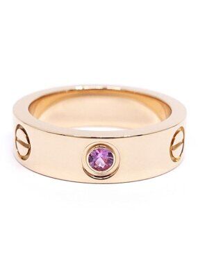 Cartier 18k Pink Gold Love Ring Classic
